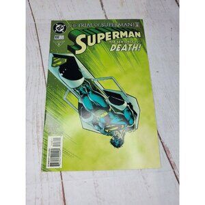 Vintage 1996 DC Comic The Trial of Superman #108 The Sentence Is Death